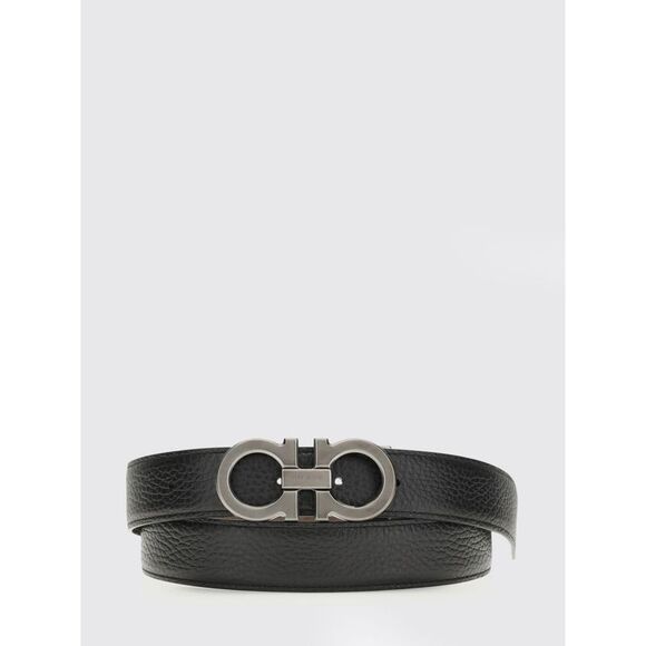 Ferragamo Belt Men Black